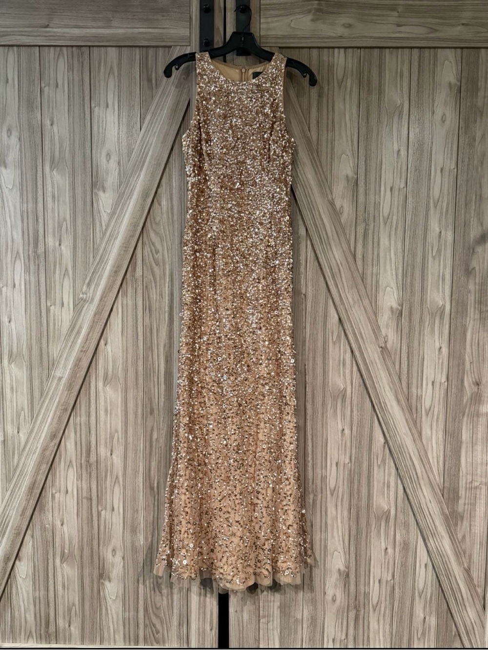 Adrianna Papell beaded gown